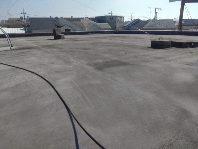 陸屋根　施工前